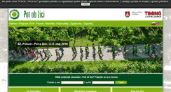Desktop Screenshot of pohod.si